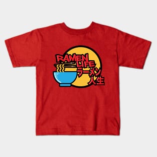 Ramen life Kids T-Shirt